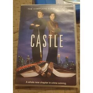 Castle First Season 1 DVD Box Set TV Show Nathan Fillion.
